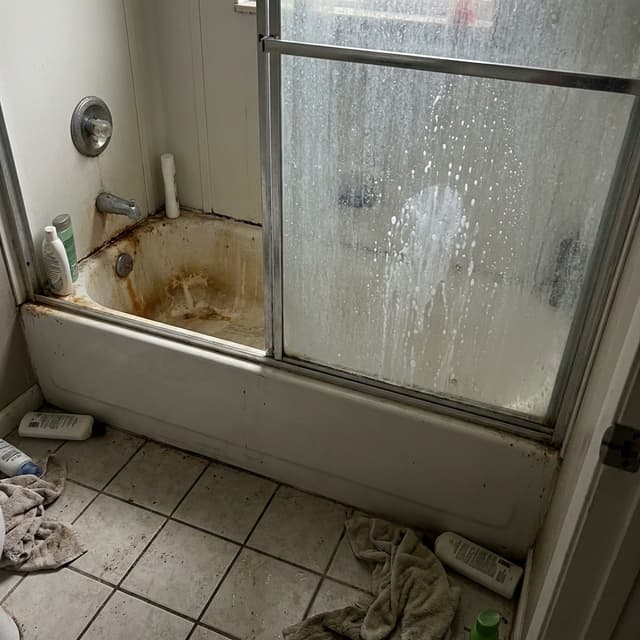 Before Bathroom Restoration