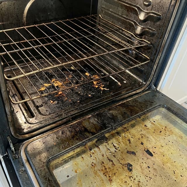 Before Oven Deep Clean
